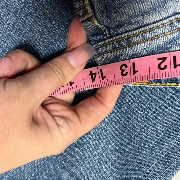 Y2K Rocawear Embroidered Logo Denim Jeans Flare - Picture 5 of 6